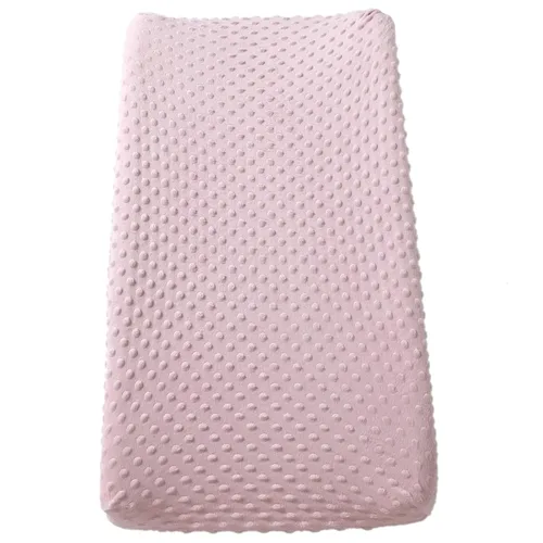 Miniatura 11 de Funda para cambiador, diseño de puntos súper suaves, agradable a la piel, transpirable, lavable, para bebé niño y niña (azul estate)