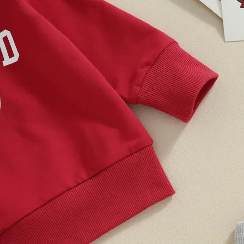 Miniatura 226 de Adobabirl Conjunto de sudadera y pantalones de Halloween para bebé, sudadera y pantalones con parche de calabaza para Halloween, otoño, ropa de bebé