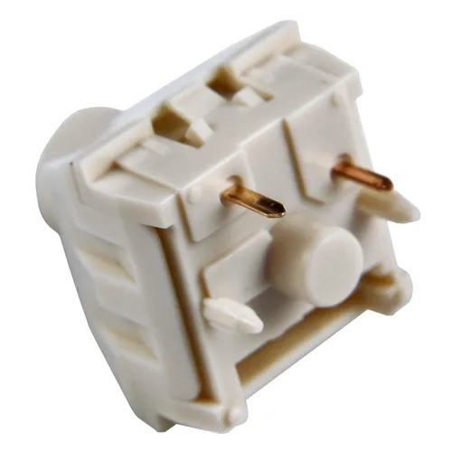 Miniatura 5 de YMDK Novelkeys Box Cream Pro V2 CPG1511F01S138 Kailh Interruptor de teclado mecánico lineal 1.94 oz 5 pines POM Material MX interruptores