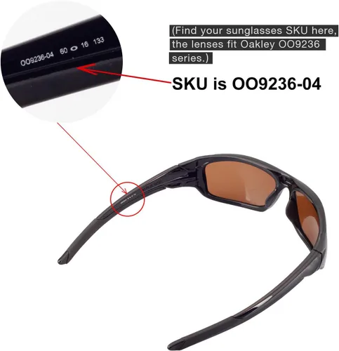 Miniatura 5 de walleva Lentes de repuesto para Oakley ValveGafas de sol, Color Múltiples opciones disponible