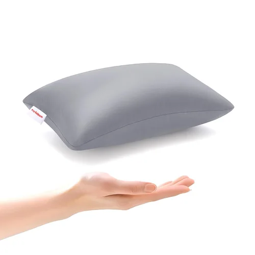 Pro Goleem Almohada pequeña de 11 x 6 x 2.5 pulgadas para dormir del bebé con etiqueta de nombre, mini almohada pequeña para habitación, sofá, silla