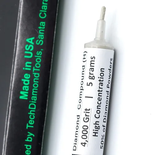 Miniatura 21 de TechDiamondTools - Pasta de pulido compuesto de diamante, grano de 14,000, 0-1 micrones para mármol, vidrio, metal, joyería, resina, plata, cromo