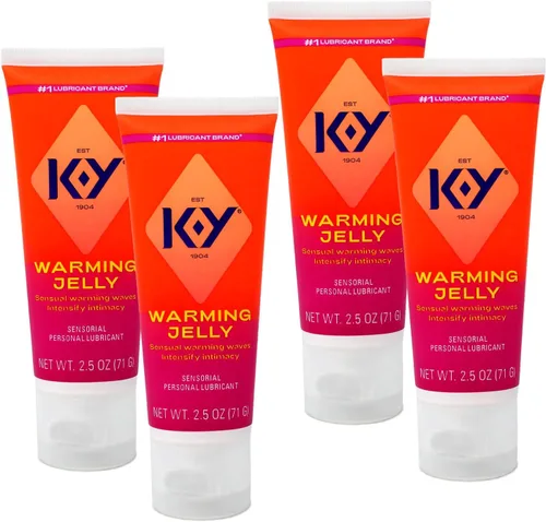 Miniatura 13 de K-Y Warming Jelly - Fórmula a base de glicerina de 2.5 onzas líquidas, lubricante personal sensorial para hombres, mujeres y parejas y seguro