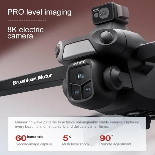 Miniatura 2 de V918 - Dron GPS con cámara 8K para adultos, drones RC con pantalla HD de 5 pulgadas, tiempo de vuelo de 90 minutos, rango de control largo de 3 KM