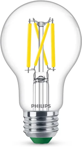 Miniatura 2 de PHILIPS LED 60W A19 Paquete de 8 bombillas LED de luz diurna ultraeficientes (5000K) 850 lúmenes (5W = 60W) bombillas LED regulables, claras, sin