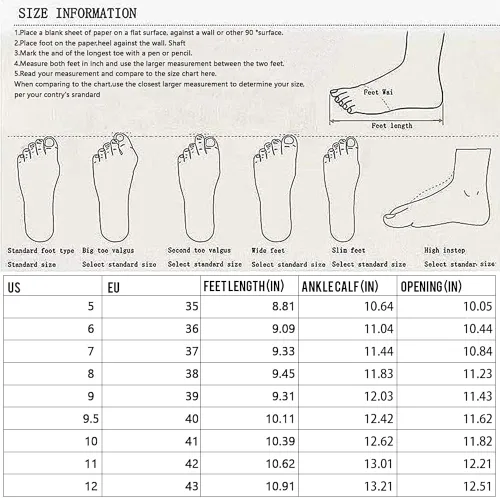 Miniatura 7 de Artrotter Botas de plataforma para mujer botas de tacón alto grueso y puntiagudo botas de combate con correas de hebilla cremallera lateral