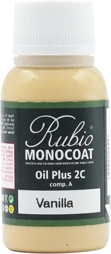 Miniatura 55 de Rubio Monocoat Muestra de Acabado de Aceite para Madera - Puro Aceite Plus Parte A Aceite de Linaza de Secado Rápido y Ecológico para Uso Pure