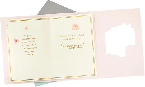 Miniatura 4 de Hallmark - Tarjeta de boda, Tarjeta de baby shower, Tarjeta de compromiso (Pareja maravillosa)