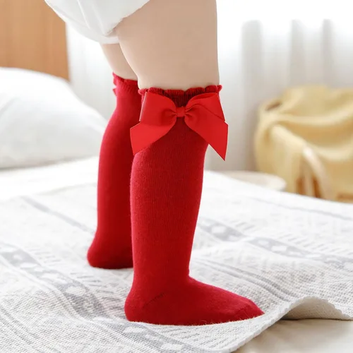 Miniatura 77 de DRESHOW BQUBO - Calcetines de punto para bebé, calcetines de algodón para niñas pequeñas