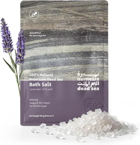 Sales del Mar Muerto para remojar, relajante baño de sal para rejuvenecimiento corporal, sales minerales naturales, sales de baño gruesas del mar