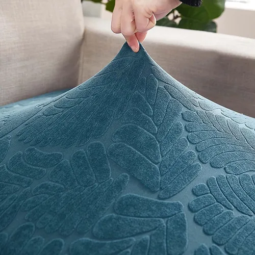 Miniatura 2 de Funda de sofá universal resistente al desgaste, fundas de sofá seccionales, 3 piezas en forma de L, fundas mágicas para sofá de alta elasticidad