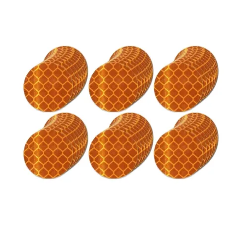 Miniatura 102 de Cinta reflectante blanca de 4 pulgadas, adhesivo de seguridad de advertencia impermeable para exteriores (10 pies)