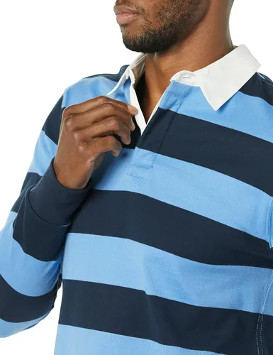 Miniatura 5 de Tienda Essentials Men's Organic Cotton Long Sleeve Rugby Top (Previously Tienda Aware)
