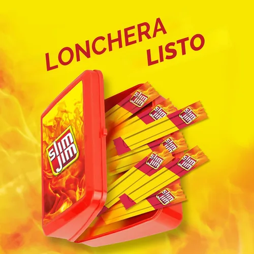 Miniatura 7 de Slim Jim Palitos de carne ahumada, sabor original, 0.28 onzas de proteína por porción, tamaño de aperitivo, 0.28 onzas (46 unidades)