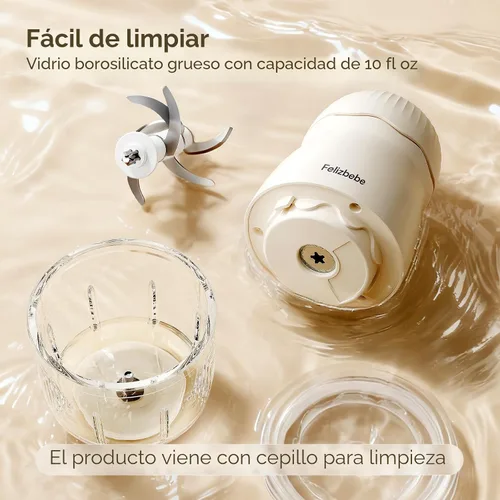 Miniatura 6 de Fabricante de Alimentos para Bebés, Juego Pequeño de Procesador de Alimentos para Bebés, Fruta, Verdura, Carne, Fabricante de Alimentos para Bebés