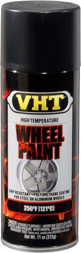 Miniatura 10 de VHT - Lata de pintura para ruedas. Negro brillante