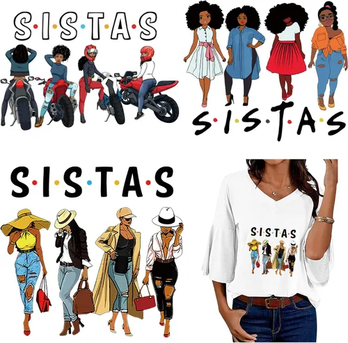 Miniatura 7 de 12 piezas de letras Mama para planchar, calcomanías de transferencia térmica DIY para ropa de mujer, pegatinas para planchar en camisetas, jeans