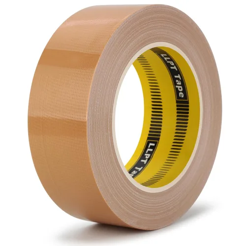Miniatura 14 de LLPT Cinta adhesiva de grado prémium de 1.6 pulgadas x 108 pies x 11 mil, fácil de rasgar, sin residuos, fuerte adhesivo, color negro (DT401)