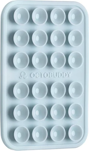 OCTOBUDDY Classic - Funda adhesiva de silicona con succión para teléfono - Manos libres, soporte de agarre fuerte para selfies y videos - Compatible