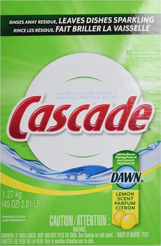 Miniatura 5 de Cascade Detergente para lavavajillas – Polvo – 60 oz (3.75 libras) – 1/cada uno – Blanco
