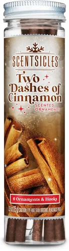 Miniatura 10 de Scentsicles - Varillas aromáticas de adorno de otoño y manzanas, 1 botella (6 varillas en total)