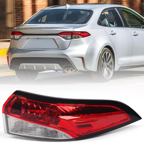 Miniatura 10 de Huray Conjunto de luz trasera exterior para Toyota Corolla 2020-2025 Reemplazo de lámpara trasera 8156002C10 lado del conductor (izquierda)