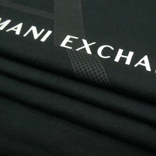 Miniatura 7 de AX ARMANI EXCHANGE Camiseta con logotipo de cuello redondo para hombre