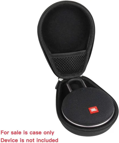 Miniatura 3 de Hermitshell Funda de viaje para altavoz Bluetooth inalámbrico JBL Clip 3 portátil impermeable (Negro)