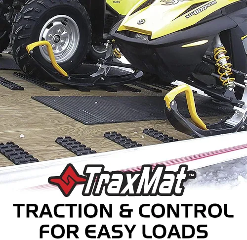 Miniatura 2 de Caliber TraxMat Snowmobile Trailer Traction Mat