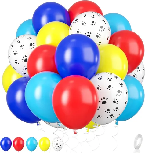 Miniatura 7 de Globos de Frozen, morados, azules, blancos y plateados, 12 pulgadas, copo de nieve, para niña, suministros de fiesta temática, temática de nieve