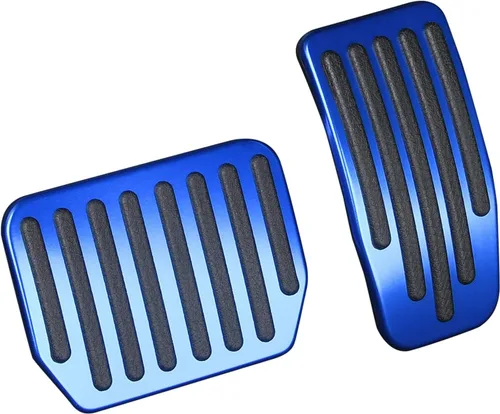 Miniatura 11 de Juego de almohadillas de pedal para Tesla Model 3 Model Y, cubiertas de pedal de freno y acelerador de rendimiento de aluminio antideslizantes