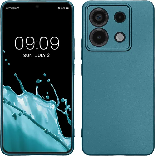 Miniatura 104 de kwmobile Funda compatible con Xiaomi Redmi Note 11 / Note 11S - Funda protectora de silicona TPU suave y delgada - Azul Báltico