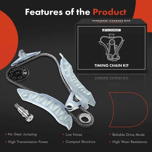 Miniatura 7 de A-Premium Kit de cadena de distribución del motor con tensor y más [compatible con DOHC, 4Cyl 1.6L] Compatible con Mini Cooper [Serie R56]