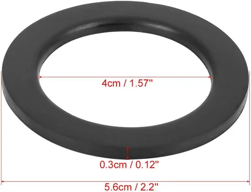 Miniatura 2 de F FIERCE CYCLE 2 unids motocicleta motor goma combustible gas aceite tanque sello junta protector universal circular