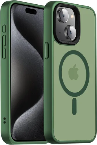 Miniatura 18 de Funda magnética fuerte para iPhone 12 Pro Max [Protección de grado militar de 10 pies] Compatible con MagSafe, funda protectora a prueba de golpes