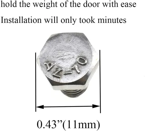 Miniatura 6 de HAHIYO Ruedas para puerta de ducha de 0.906 in de diámetro, rodillos de nailon suaves y resistentes de fácil instalación, rodamientos de bolas