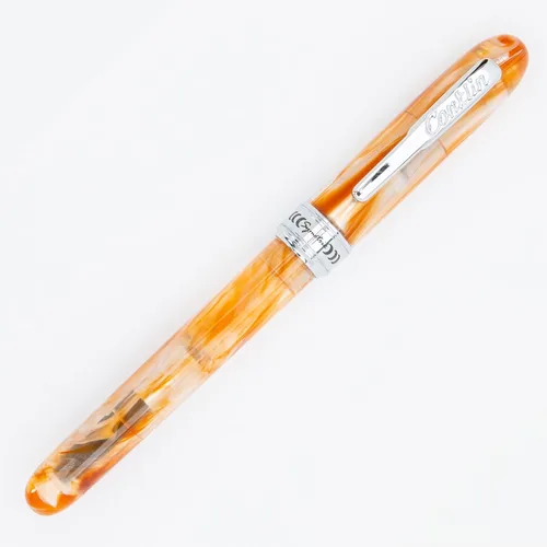 Miniatura 5 de Conklin Symetrik - Pluma estilográfica en caramelo Sundae con punta de punta, lujoso instrumento de escritura para escritura creativa y expresiva