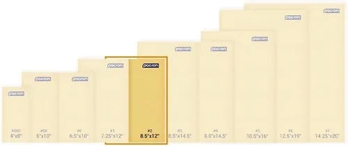 Miniatura 3 de Paquete de 100 sobres de burbujas de papel de estraza acolchados de 8.5 x 12 pulgadas, sobres de correo amarillos para documentos y paquetes