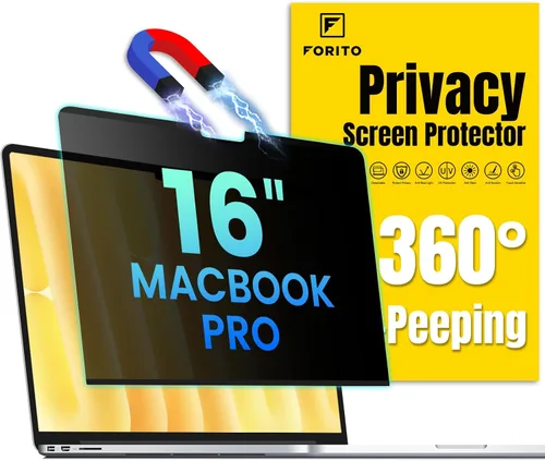 Miniatura 15 de F FORITO Protector de pantalla magnético de privacidad compatible con MacBook Pro de 13 pulgadas (2016, 2017, 2018, 2019, 2020, 2021, 2022, M1, M2)