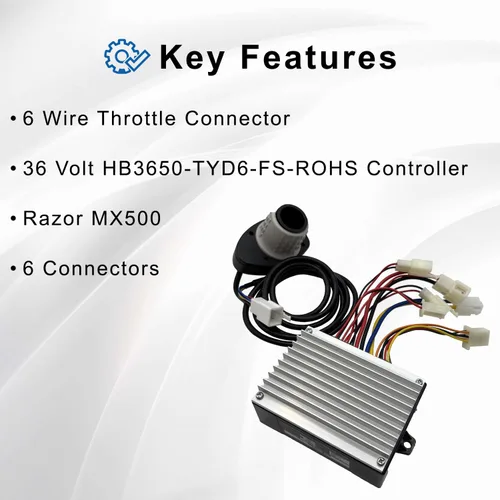 Miniatura 6 de AlveyTech Controlador para Razor MX500 (Versiones 1-)