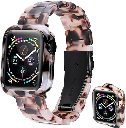 Miniatura 24 de Correa con estuche compatible con Apple Watch de 1.93 pulgadas, 1.81 pulgadas, 1.77 pulgadas, 1.73 pulgadas, 1.65 pulgadas, 1.61 pulgadas, 1.57