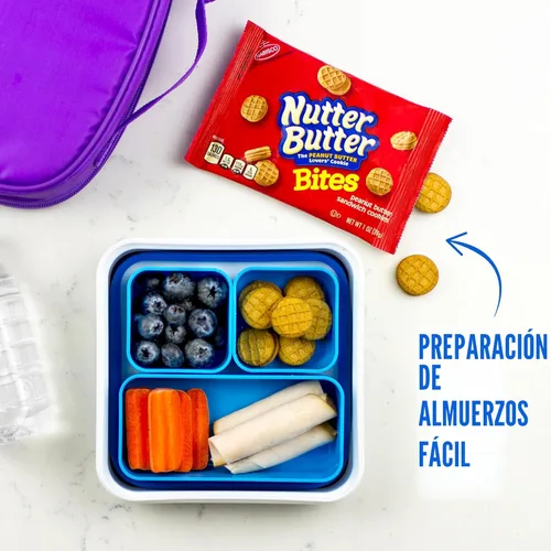 Miniatura 10 de Galletas OREO Mini, Mini CHIPS AHOY! Galletas, RITZ Bits Galletas de queso, bocadillos Nutter Butter y galletas Wheat Thins, paquete surtido Nabisco