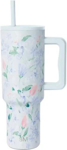 Miniatura 24 de Simple Modern Vaso Trek de 40 oz con Asa y Tapa con Pajilla Vaso de Viaje Aislado de Acero Inoxidable Apto para Portavasos Slumberland