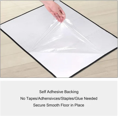 Miniatura 6 de PURE ERA Alfombra Antideslizante para Escaleras, Tapete Adhesivo, Antideslizante, Resistente al Deslizamiento, Felpudo para Interiores, Alfombra