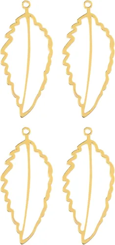 Miniatura 17 de John Bead Beadwork Findings - Colgante dorado (3 unidades)