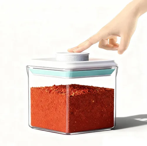 Miniatura 15 de Recipiente hermético de almacenamiento de alimentos con tapas, sin BPA para espagueti, cereales, harina, arroz, organizador de cocina