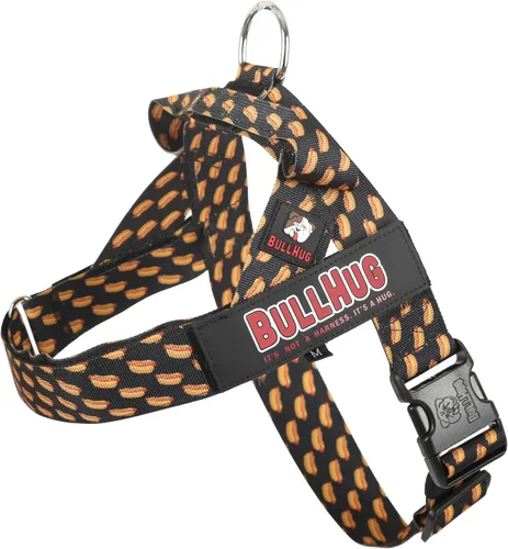 Miniatura 19 de BULLHUG Arnés ajustable para perro, sin tirones, sin estrangulamiento, para bulldogs ingleses, bulldogs franceses, pugs y razas de pecho ancho