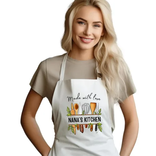 Miniatura 10 de Delantal de chef personalizado con nombre, delantal de cocina personalizado para hombres y mujeres, regalo de cocina ajustable para cocineros