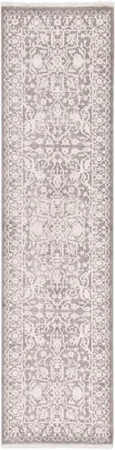 Miniatura 23 de Unique Loom Diseño tradicional clásico intrincado con detalles vintage envejecidos, alfombra de área, 3 pies 3 pulgadas x 5 pies 3 pulgadas, gris