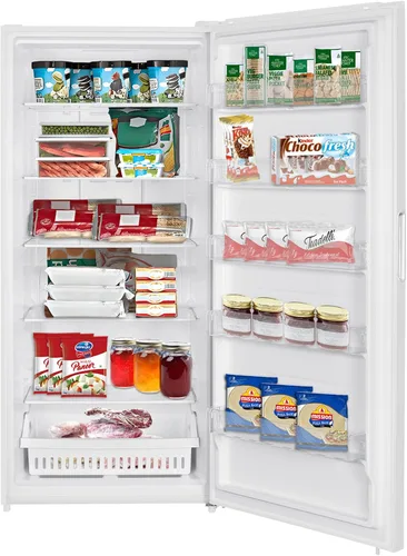 Miniatura 10 de Kenmore - Congelador vertical de 21.0 pies cúbicos de capacidad, refrigerador/congelador convertible, 4 estantes, listo para garaje, almacenamiento